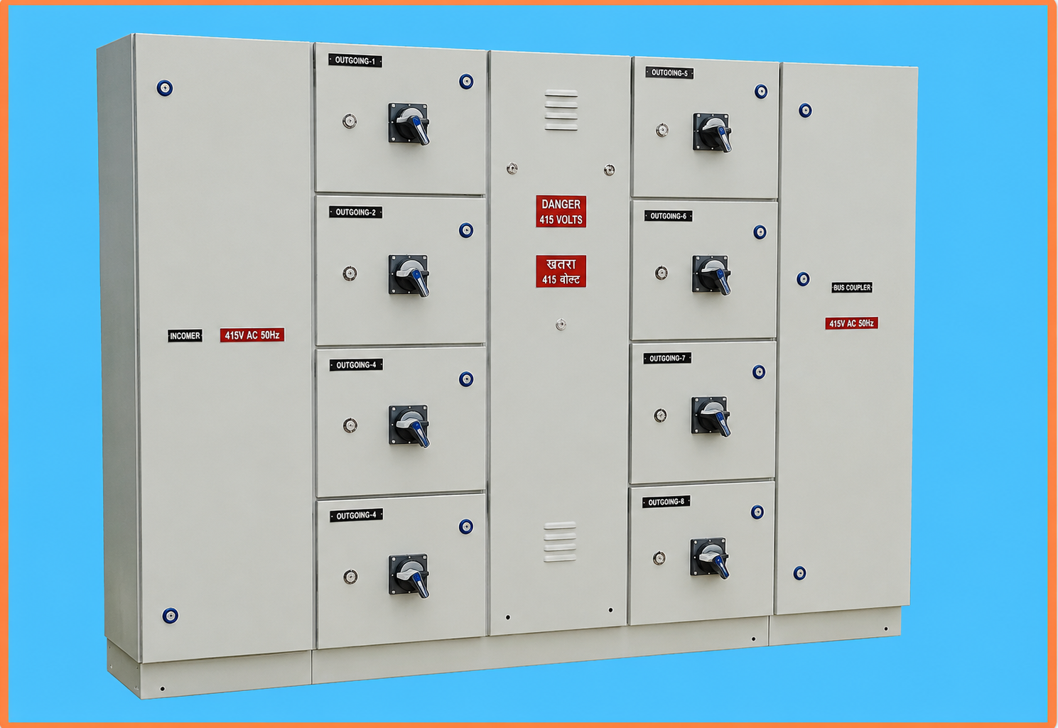 Lighting distribution boards and lighting automation panels
